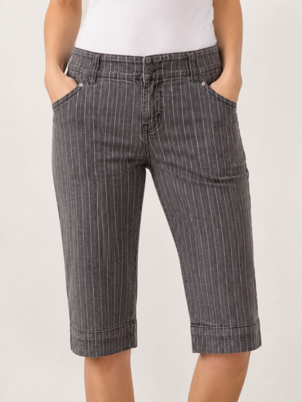 Vintage Level 99 Pinstripe Culottes Size 32
